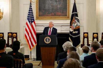 Trump warns US ‘won’t have much of an Olympic team anymore’ without new college sports regulations