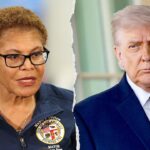 Karen Bass meets with Trump at White House to push for LA wildfire relief after months of clashes