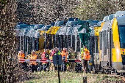 2 trains collide in Denmark, leaving 5 people critically injured