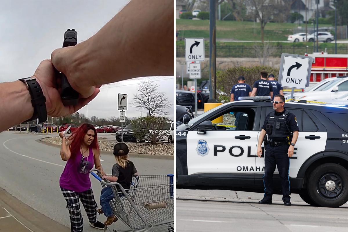 Nebraska police fatally shoot woman seen slashing toddler she kidnapped from Walmart
