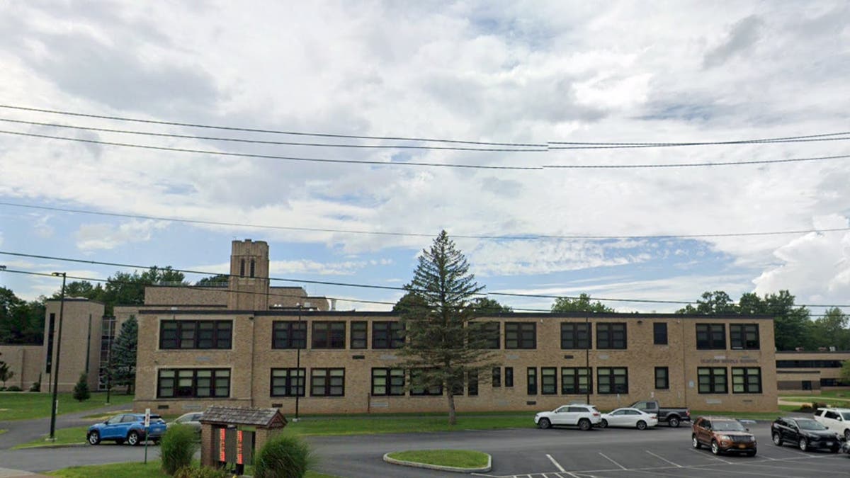 Exterior of Clinton Middle School