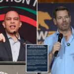Hakeem Jeffries slammed for demanding Eric Swalwell drop out of Calif. gov race – but not resign from Congress
