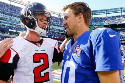 Eli Manning fires back amid debate comparing ex-Giants star to Falcons great Matt Ryan