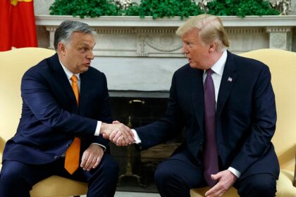 Hungarians vote in record numbers as Trump-ally Viktor Orbán faces biggest electoral threat since 2010