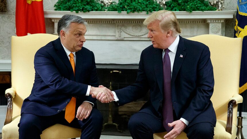 Hungarians vote in record numbers as Trump-ally Viktor Orbán faces biggest electoral threat since 2010