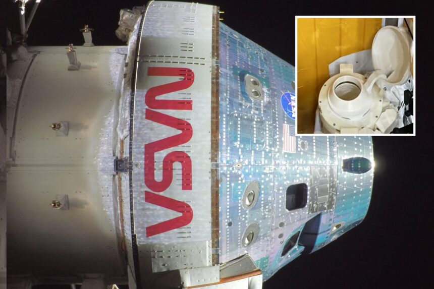 Artemis II astronauts report burning smell from malfunctioning M toilet