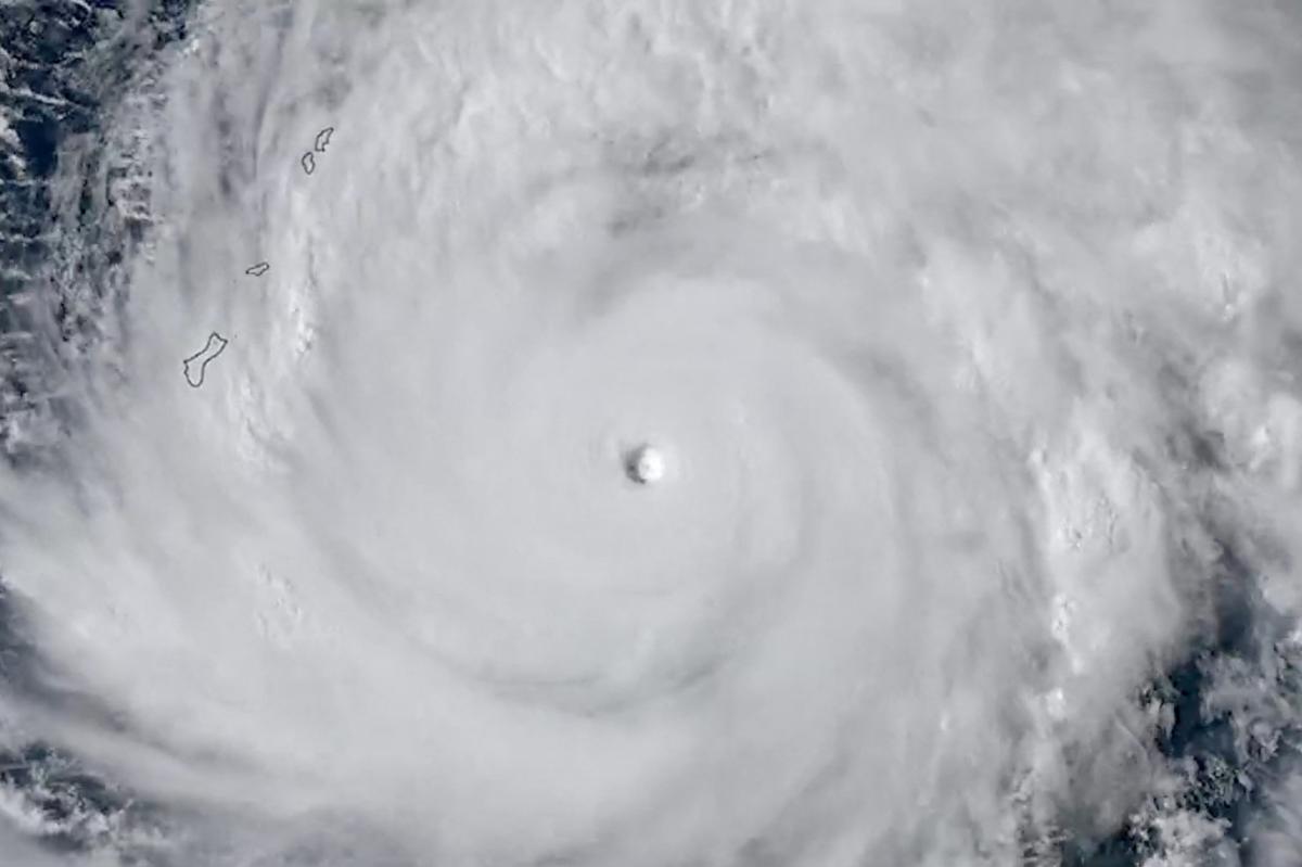 Monster typhoon in the Pacific Ocean is bearing down on group of remote US islands