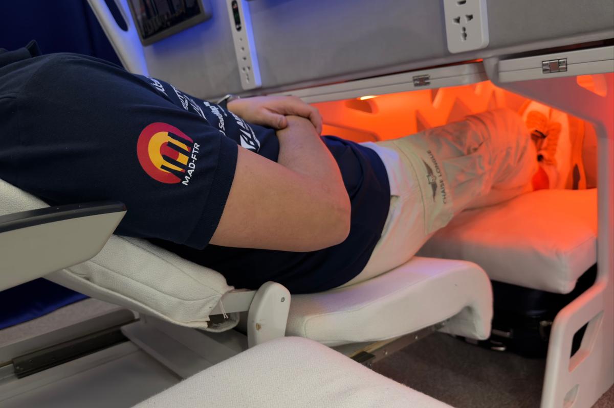 Airlines eyeing ‘coffin-like’ double-decker plane seat prototype — to the horror of passengers