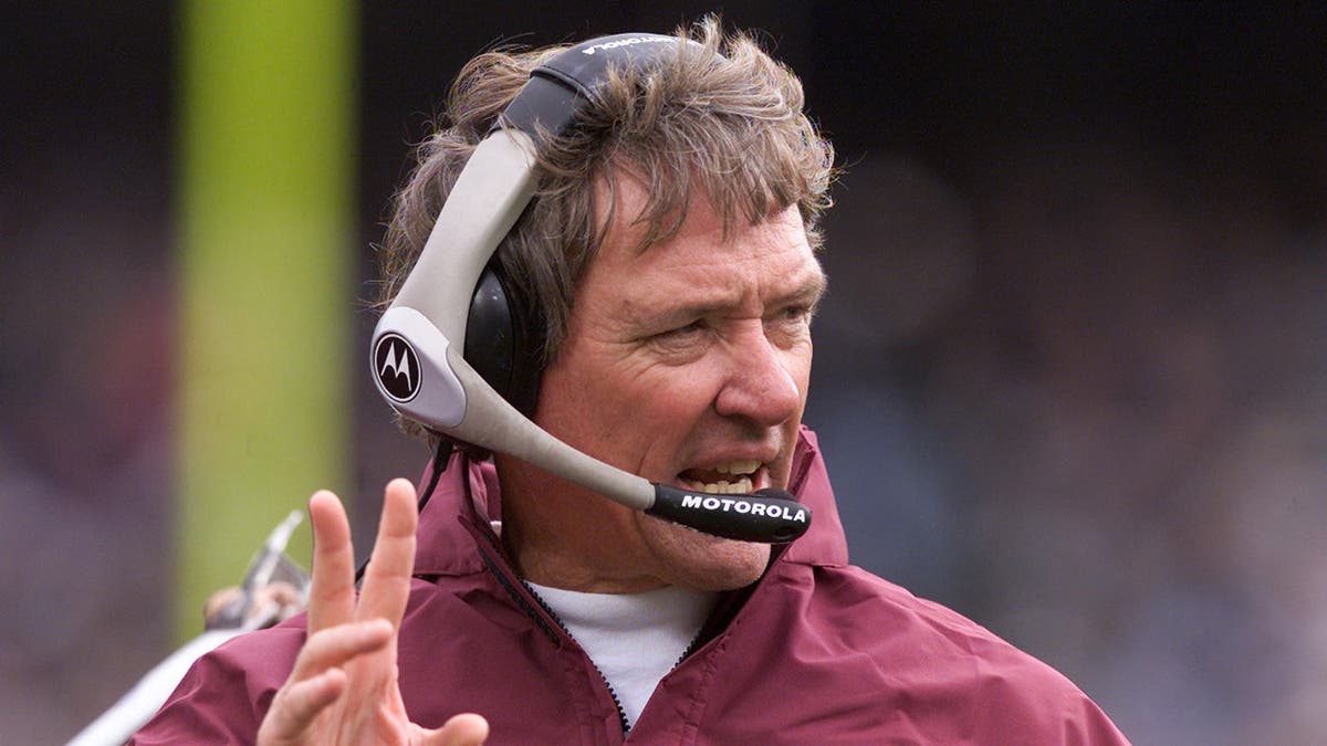 Arizona Cardinals head coach Dave McGinnis standing on the sidelines during a game.