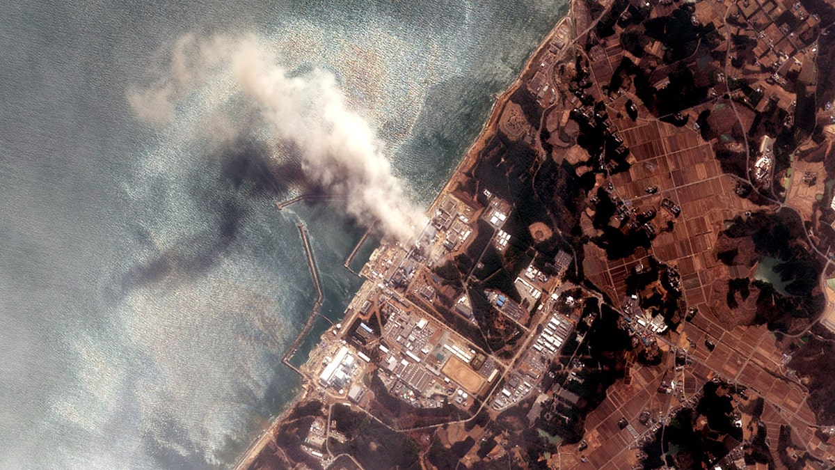 Fukushima Dai-ichi Nuclear Power plant in 2011