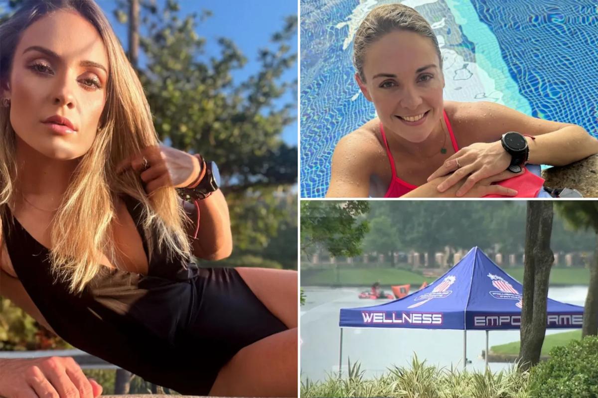 Glamorous triathlete influencer, 38, drowns while swimming in Texas Ironman competition