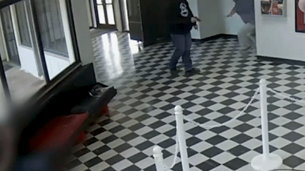 New video shows Oklahoma high school principal tackling gunman who opened fire inside the school