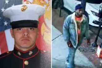 US Marine killed in stabbing during North Carolina street brawl as disturbing video sparks outrage over police response