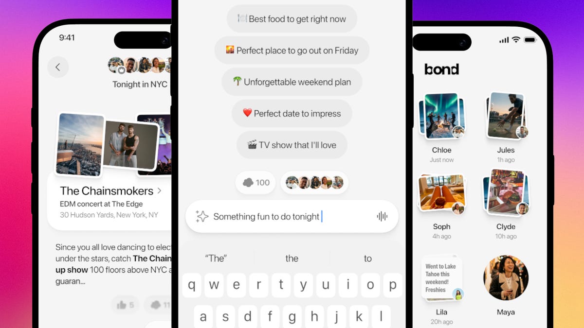 Bond Is a New Social Media App That Encourages You to Get Offline