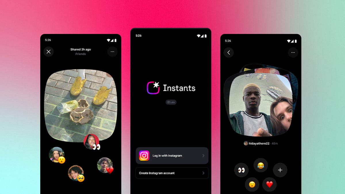 Instagram’s New ‘Instants’ App Could Let You Ditch the Edits and Just Be Real for 24 Hours
