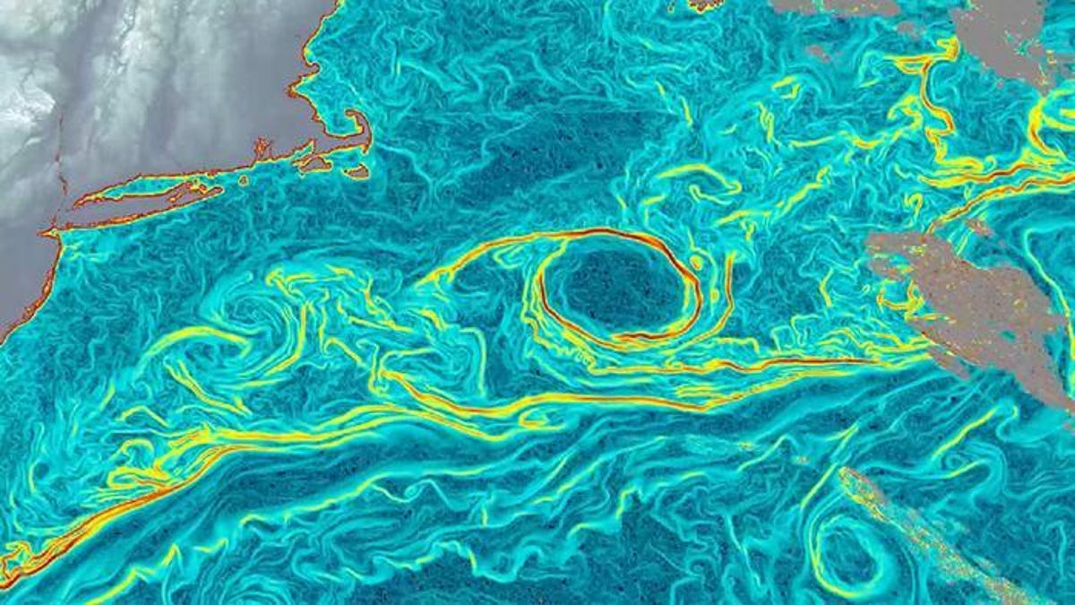 Scientists Use AI to Map Ocean Currents in Incredible Detail