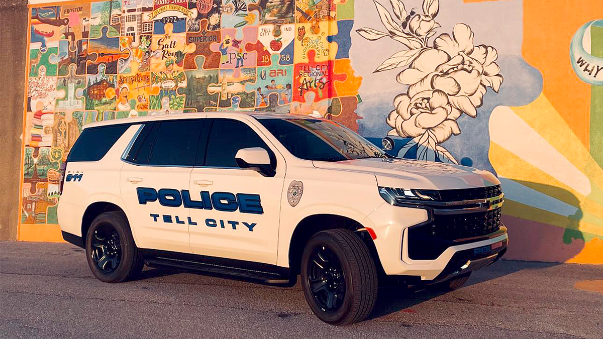 Tell City Police Department patrol vehicle
