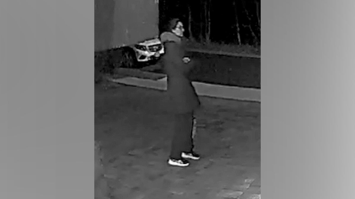 Brittany Kritis-Garip appears in a security video still.