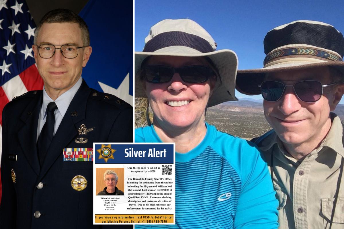 Missing Air Force general with ties to UFO community ‘planned not to be found,’ wife says in chilling new 911 call