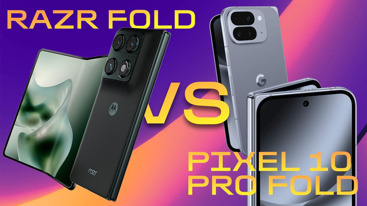 Motorola Razr Fold vs. Google Pixel 10 Pro Fold: Key Specs Compared
