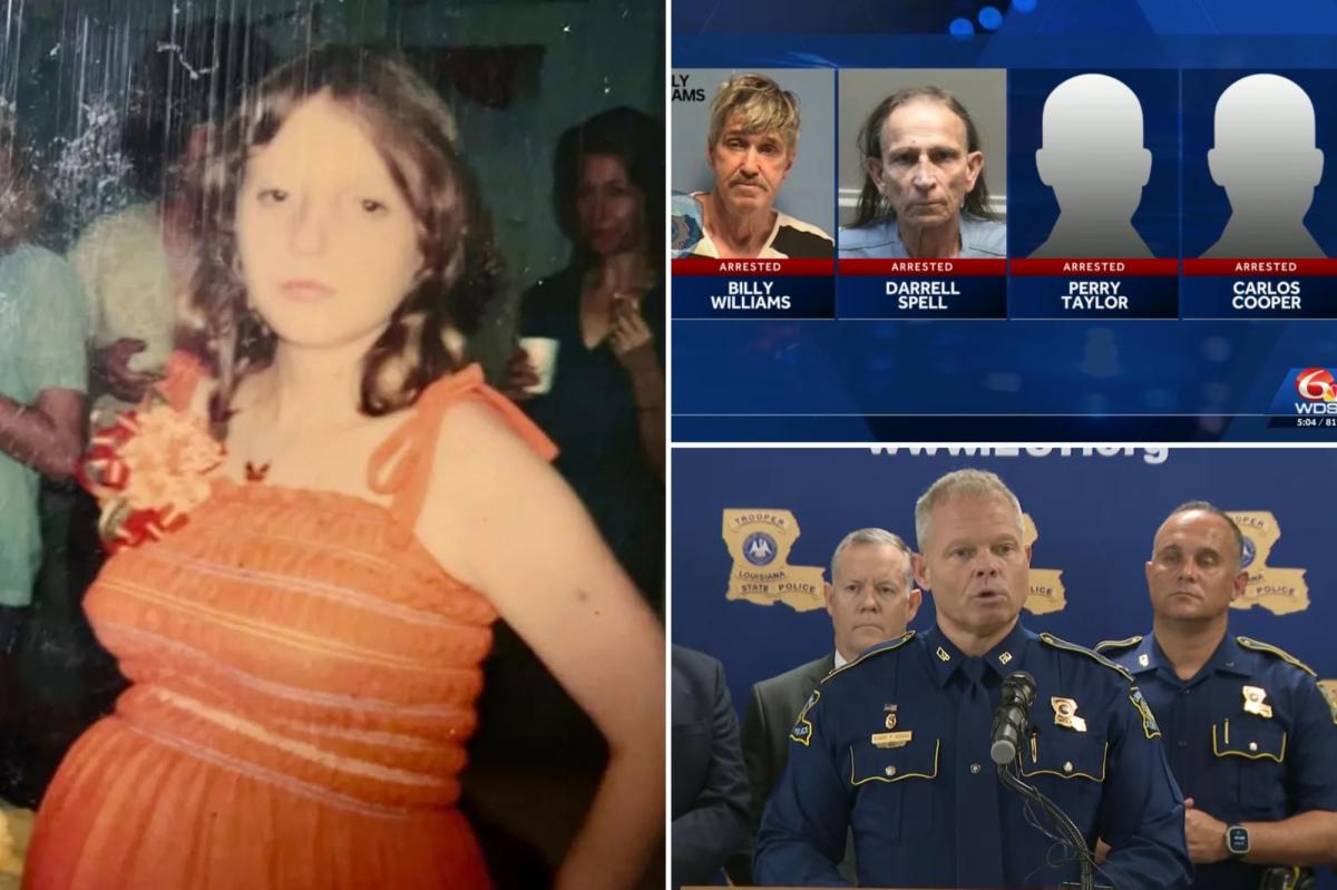 Podcast helps Louisiana police arrest 4 suspects in decades-old murder of teen girl Roxanne Sharp
