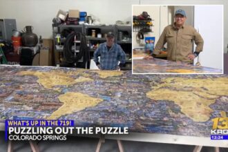 Colorado grandpa finishes world’s largest jigsaw puzzle with 60K pieces 4 years after starting it