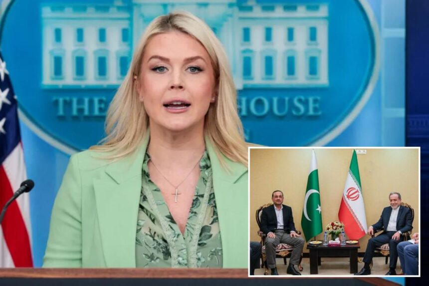 Leavitt: ‘We feel good about the prospects’ of Iran deal