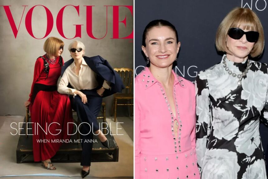 Why Anna Wintour really decided to pull a power move and put herself on the cover of Vogue, alongside Meryl Streep