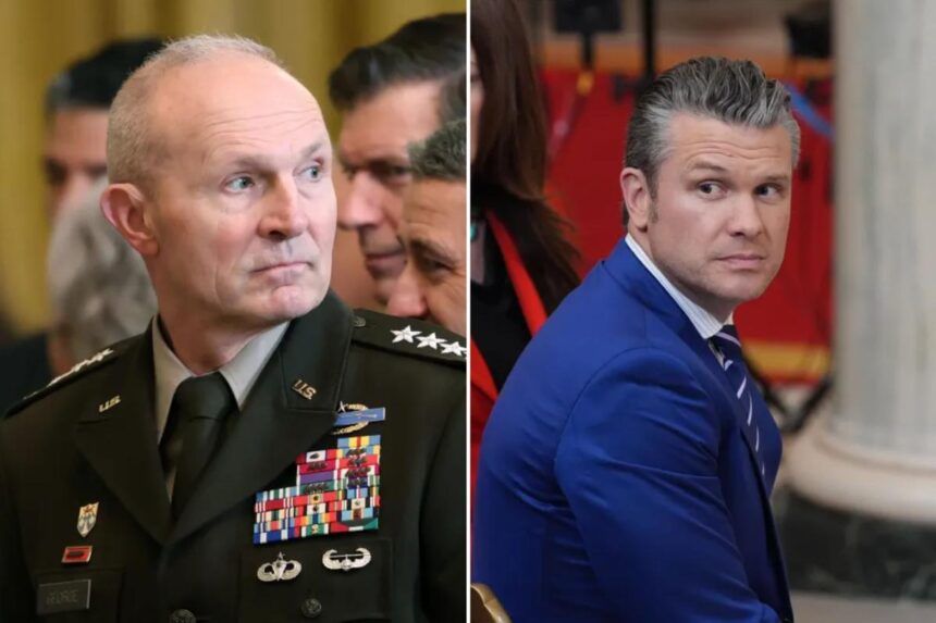 Pete Hegseth asks US Army Chief of Staff Randy George to step down as war in Iran continues