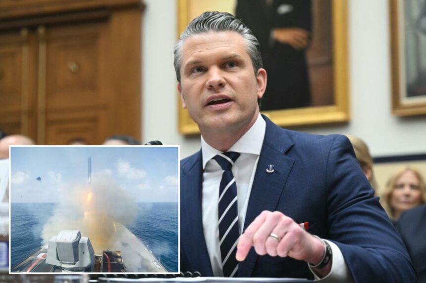 Hegseth blasts ‘reckless, feckless and defeatist’ Iran war critics in Congress