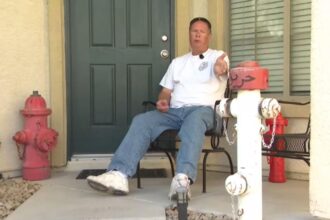 Las Vegas veteran pushes back after HOA reportedly targeted front yard hydrant display: ‘The last straw’