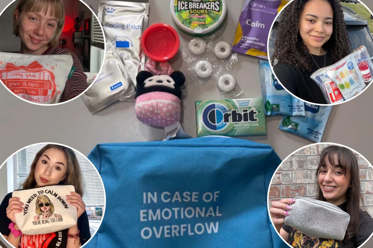 Exclusive | Stressed Gen Z is carrying around ‘anxiety bags’ with tools to calm their nerves