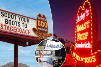 Arby’s 10-gallon hat, once an icon of Sunset Boulevard, shines again at Stagecoach
