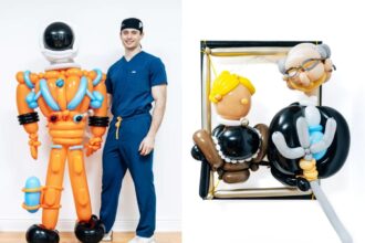 Exclusive | NYC’s ‘Balloon doctor’ will see you now — debt-strapped med grad’s quirky subway side hustle blows up with straphangers