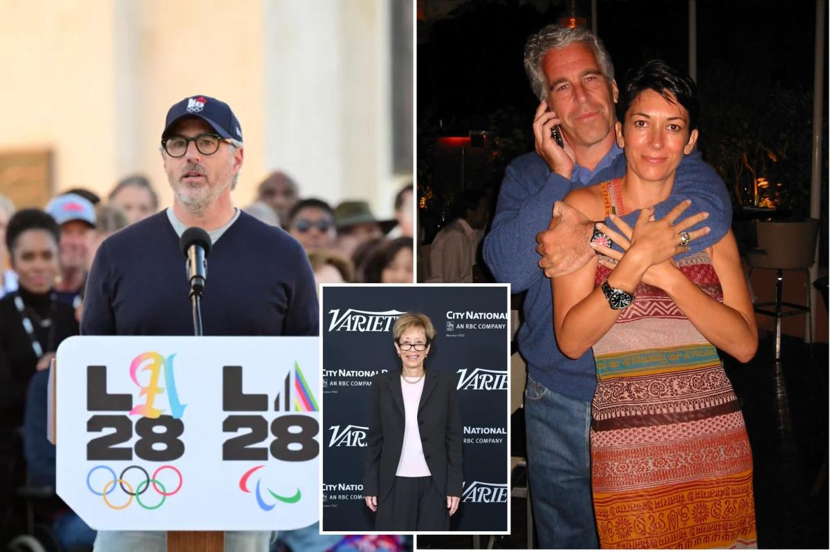 Hollywood power players rally behind LA28 Olympic chair as he plays down appearance in Epstein files