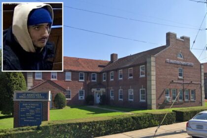 Lowlife robs NYC church, desecrates holy water before fleeing: cops