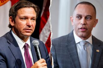 ‘Lame duck’: Jeffries rips DeSantis after Florida invitation as redistricting fight heats up