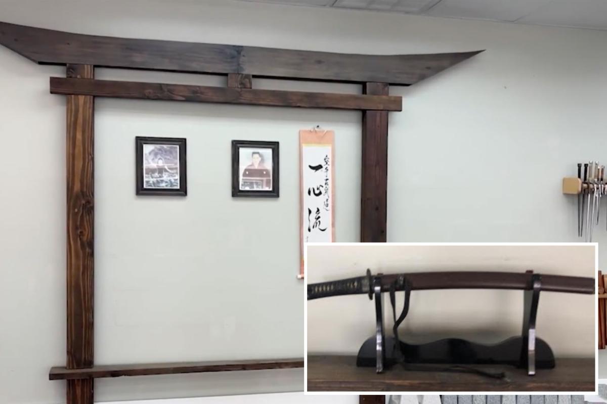 Legendary 17th-century samurai sword is stolen from California dojo by brazen bike bandit