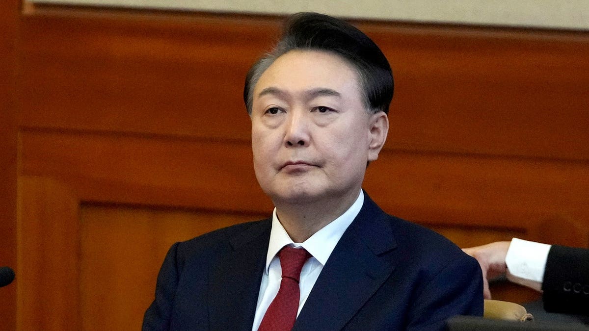 South Korea's impeached President Yoon Suk Yeol attending impeachment trial hearing in Seoul