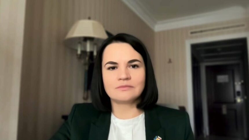 ‘Lukashenka will fulfil all orders of Putin,’ Tsikhanouskaya says