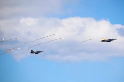 Ukraine to buy up to 20 Gripen jet fighters, Sweden to donate 16