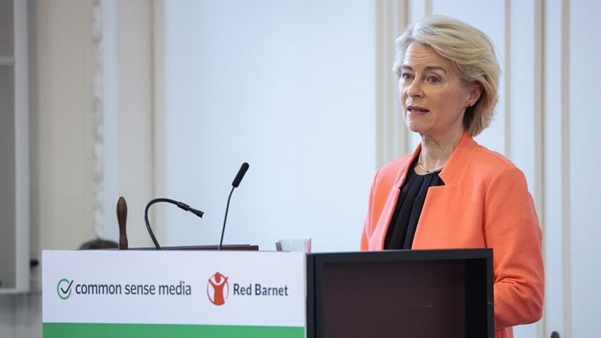 EU may ban social media for children this summer, says von der Leyen