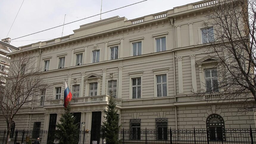 Why are Russian embassy antennas raising concerns in Europe?