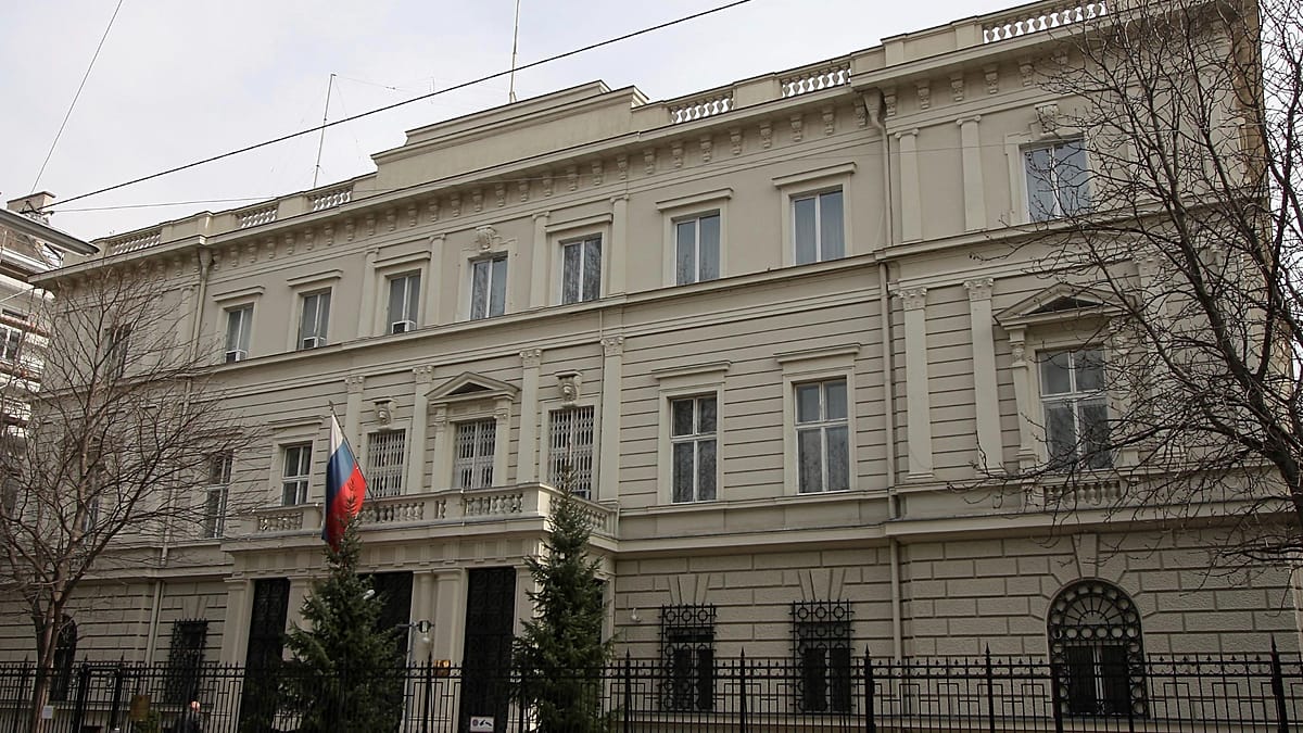 Why are Russian embassy antennas raising concerns in Europe?