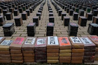 Spain seizes record cocaine haul in Atlantic, Civil Guard union says