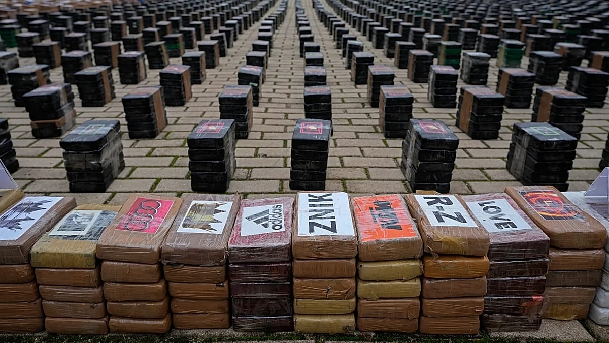 Spain seizes record cocaine haul in Atlantic, Civil Guard union says