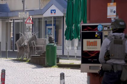 Hostages taken in bank robbery in western Germany, police say