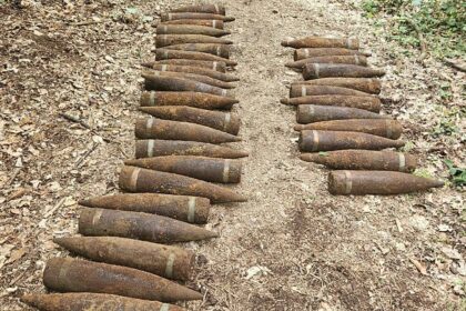 1.5 tonnes of Soviet munitions found in Berlin forest
