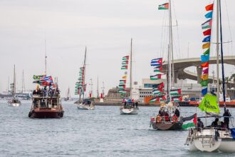 Activists on Gaza flotilla intercepted by Israel disembark in Crete