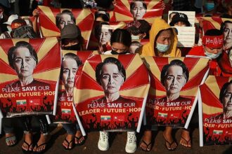 Son of Myanmar’s ousted leader appeals to Macron for proof of life
